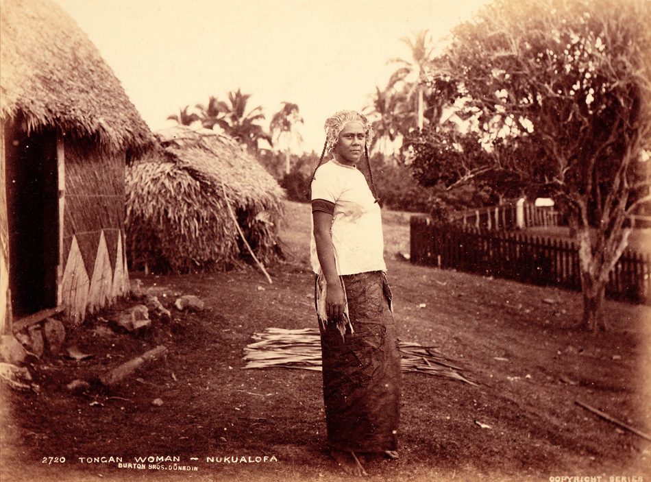 Alfred Burton Tongan Woman Michael Evans Tribal Art